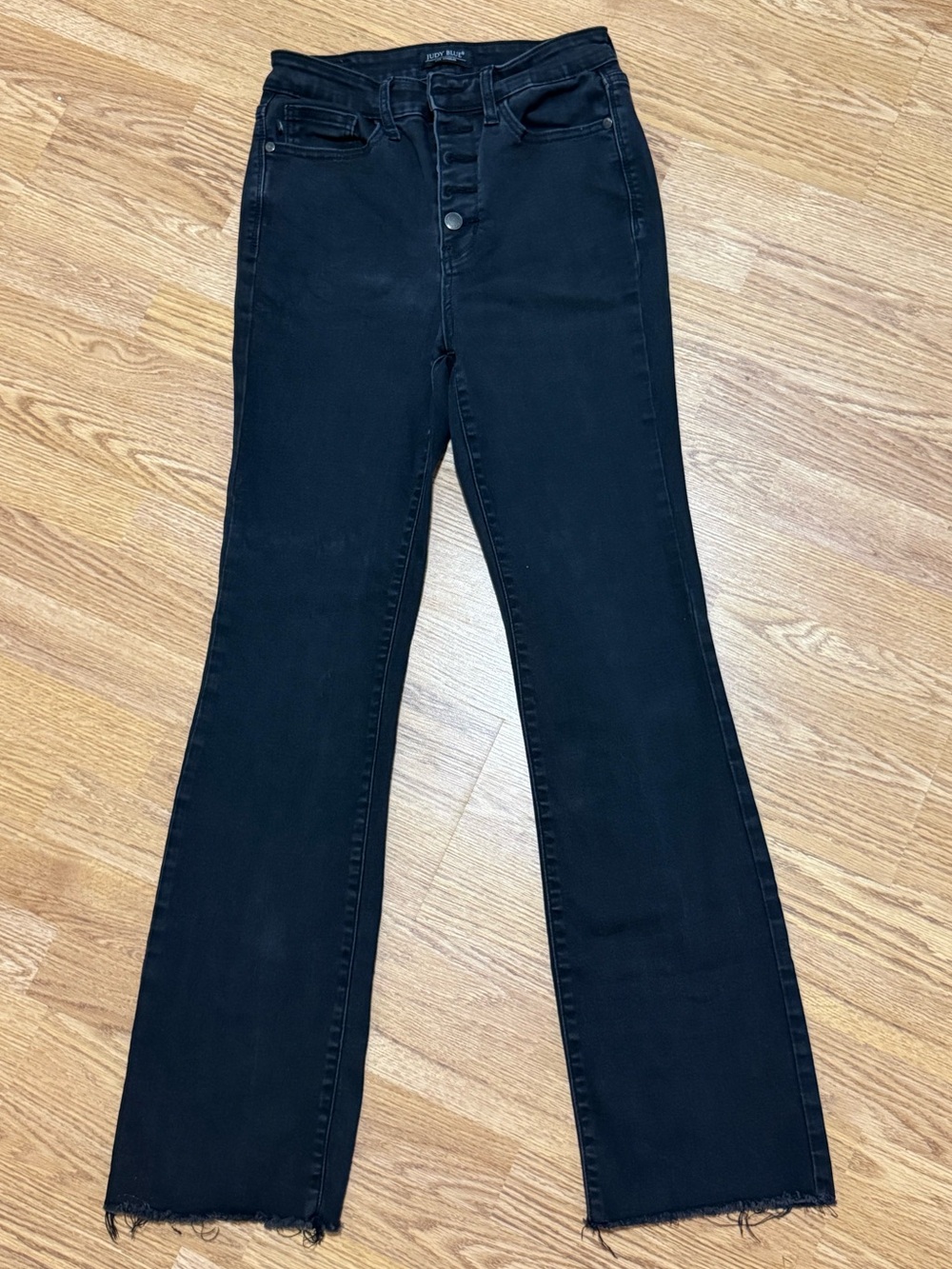 Judy Blue High-Rise Black Flare Jeans